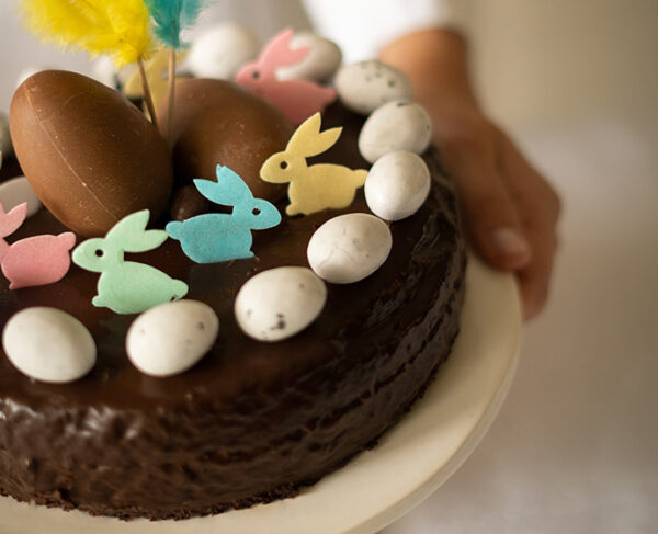 mona pascua bizcocho chocolate