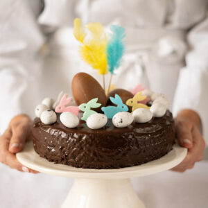 mona pascua bizcocho chocolate