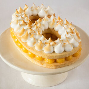 Lemon pie número y letral