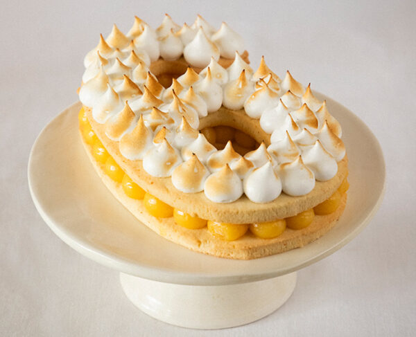 Lemon pie número y letral