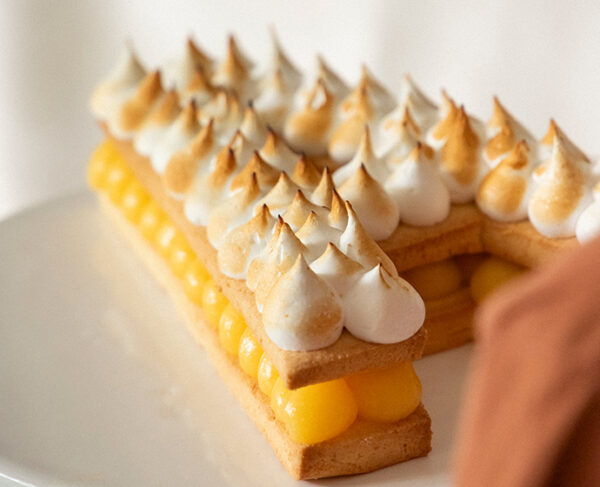 Lemon pie número y letral